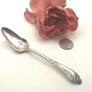 Odd Spoon Mayflower 1891 Silver Plate Fruit Orange Spoon 1880 Pairpoint Mfg